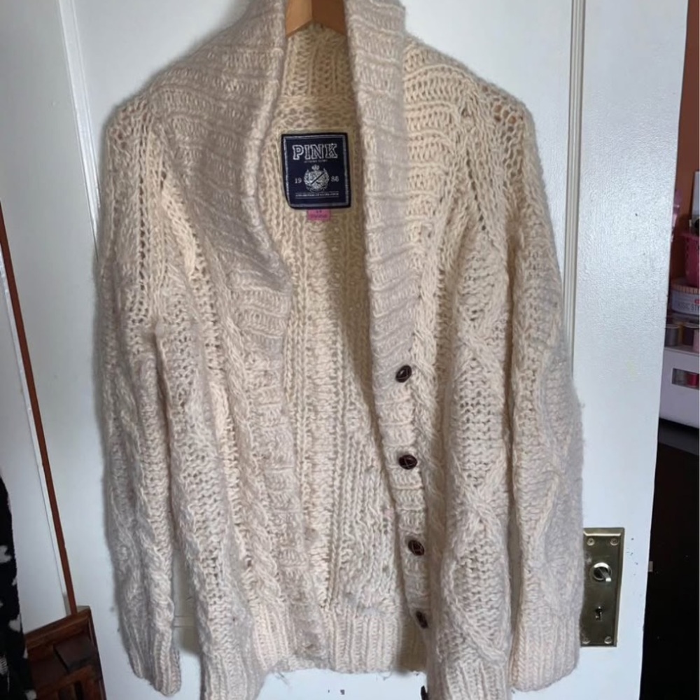 Victoria’s Secret Open Knit Coat